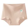 Calcinha Feminina Antibacteriana 10A de Algodão Puro, Cintura Alta, Modeladora de Barriga, Levanta Bumbum, Forro de Seda, Roupa Íntima Confortável e Respirável de Algodão Puro para Mulheres