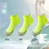Calcetines Deportivos Marathon de Algodón Puro Antibacterianos para Correr Hombres y Mujeres Primavera y Verano Calcetines de Compresión de Secado Rápido Transpirables para Fitness