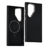 Adecuado para Funda de Teléfono Móvil Samsung S26Ultra, Ultra-Delgada Magnética Textura de Fibra de Carbono Kevlar, S25Plus Duro tipo Piel 4