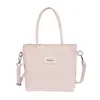Bolso Tote Tejido de PU de Moda para Mujer 2026 Nuevo Estilo Bolso de Mano Fresco y Sencillo Bolso Versátil para el Trabajo