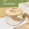 Baño para Hámster Casa de Baño Caja de Arena para Baño Totalmente Transparente Inodoro Grande Doble Uso Cuenco de Arena para Orina Suministros de Alambre Dorado Transfronterizo