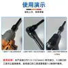 Llave Eléctrica de 1/2 Juego de Puntas de Aire Herramienta de Reparación Automotriz 12 Esquinas Flor de Ciruelo Tipo M Destornillador Manguito Hexagonal Interior Cañón de Aire Neumático