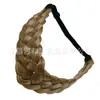 Diadema Bohemia Trenzada de Cinco Hilos Hecha a Mano de Venta Caliente Transfronteriza Trenza de Cabello Elástica Trenzada de Fibra Sintética Retro