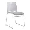 Silla de Entrenamiento Moderna Simple Personalizada Oficina Reunión Hogar Malla Esponja Plástico Apilable Barra de Acero Sólido Silla de Negociación