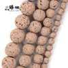 Pedra Vulcânica de Borracha Contas Soltas Acessórios para Joias DIY Contas Redondas Coloridas Atacado de Joias Transfronteiriças Vendas Diretas da Fábrica
