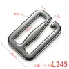 Hebilla Gruesa en Forma de Nueve de Aleación de Zinc en Stock, Chapada en Metal, Resistente a la Corrosión, para Correas de Delantal de Peluquería, Tirantes de Sujetador, Hebilla de Ajuste de Correa