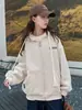Sudadera cárdigan gruesa con forro de polar para mujer de invierno, nueva sudadera con capucha popular de moda elegante para hombre para primavera y otoño