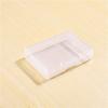 Caja de Plástico Transparente con Tapa Triángulo Cuadrado Esponja para Maquillaje Almacenamiento Portátil Pulsera Banda Elástica Organizador de Almacenamiento para Accesorios del Cabello