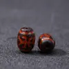 Vintage Material Viejo Nueve Ojos Dzi Cuentas Ágata Cuentas Sueltas Nueve Ojos Tres Ojos Noble Diente de Tigre Joyería Hecha a Mano Accesorios DIY Al por Mayor
