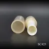 Carcasa Redonda para Lápiz Labial con Boca Inclinada Personalizada Tubo de Plástico para Bálsamo Labial de 11 mm, Tubo Vacío para Bálsamo Labial con Logotipo Imprimible