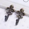 Gancho para Cortina / Hebilla de Gancho de Pared / Gancho para Abrigos y Sombreros del Hogar / Gancho de Pared de Hierro Forjado Accesorios para Cortinas