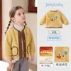 Chaqueta Infantil Jerry Baby 2026 Otoño Cárdigan Grueso Ropa de Otoño para Niñas con Forro Polar Ropa de Invierno para Niños Ropa de Bebé
