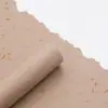 Novo papel de borra de café com textura artesanal, papel de embalagem para arranjos florais feitos à mão, materiais DIY para floriculturas