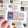 160 adesivos de material para redação em alta, materiais de escrita clássicos, adesivos de parede para caderno de redação de alta pontuação