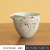 Mesa de hielo pintada a mano flor de glicina taza justa té mar de té taza de té té té juego de té kung fu ceremonia del té cero coincidencia