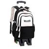 Pescado Natural Mochila Nueva para Niños Grado 3-6 Estudiante de Primaria Barra con Ruedas para Subir Escaleras Doble Propósito Mochila para Estudiante de Secundaria