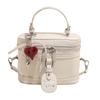 Bolsa Pequena Quadrada Retrô Moderna Tendência 2025 Nova Bolsa de Mão Bolsa de Ombro Casual Fashion Niche Bolsa Caixa Transversal