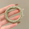 Elástico de Cabelo Plissado para Mulheres, Corda para Rabo de Cavalo Alto, Alta Elasticidade, Elástico Durável, Faixa de Cabelo, Acessório de Cabelo, Estilo Coreano, Alta Qualidade