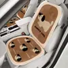 Cojín para Asiento de Coche, Universal para Todas las Estaciones, Cojín de Seda Helada de Gama Alta para Asiento de Coche de Verano para Mujeres, Ventilado y Transpirable, Cojín para Asiento Trasero de Coche