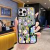 Estuche de Teléfono Personalizado al por Mayor para Apple 18Pro Espejo Maquillaje Estilo Floral Fresco Estuche Rígido Protector para Apple 17Pro