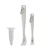 Kit de Remoção de Carrapatos de Plástico Removedor de Carrapatos Profissional Gancho Extrator Pinça para Carrapatos Removedor de Piolhos e Pulgas Removedor de Insetos de Dois Pontos Novo
