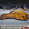 Peça Inteira de Madeira Dourada Nanmu para Bandeja de Chá, Bandeja de Chá Doméstica Feita à Mão, Mesa de Chá com Escultura de Raiz de Jacarandá, Bandeja de Chá com Drenagem, Conjunto de Chá