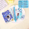 Set de Papelería de Alto Valor con Color Degradado, Papelería Práctica para Estudiantes, Regalo Sorpresa Navideña, Recuerdo
