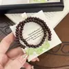 Pulseira de Contas para Homens para Live do TikTok, Novo Estilo Chinês, Minimalista de Nicho, Estilo Antigo, Contas Budistas, Pulseira Versátil