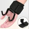 Nuevo Gancho de Potencia Auxiliar para Fitness Barra de Dominadas Gancho de Agarre de Muñeca Guantes con Cinturón de Soporte Lumbar para Peso Muerto