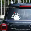 Pegatinas Personalizadas Transfronterizas Pegatinas de Advertencia para Bebés Bebé en el Coche Pegatinas para Coche Pegatinas para Carrocería de Modificación de Coche