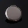 Espejo pequeño de acero inoxidable portátil en forma de corazón cabeza de gato plegable resistente a roturas 304 doble pulido portátil de doble cara espejo cosmético