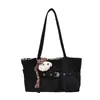 Bolsa Grande Estampa de Leopardo Feminina 2026 Nova Outono/Inverno Nicho Toque de Luxo Bolsa de Ombro Única Bolsa Tote para Trabalho e Dia a Dia Tendência
