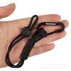 Cordón para Teléfono Móvil para Entusiastas Militares EDC, Cordón para Llaves, Linterna Anticaída, Cámara Antiperdida, Muñequera Tejida de Paracord para Pesca