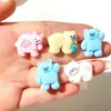 Acessórios de Urso Coloridos Brilhantes de Resina para DIY Grampo de Cabelo Headband Chaveiro Capa de Celular Patch de Ímã de Geladeira