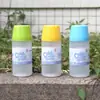 Botella Portátil Espacial, Botella de Agua de Plástico de Verano, Viajes al Aire Libre, Deportes, Estudiantes, Niños, Taza de Agua Portátil Anti-Caídas y a Prueba de Fugas con Tapa