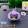 Cien Mau Estilo Original de Talla de Madera Postura de Pie Miau Miau Adornos de Muñeca de Resina Lindo Muppet Decoraciones Creativas para el Hogar y Escritorio