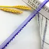Cinta de Organza Cosida a Mano con Encaje de Cristales de Colores para Vestidos de Boda, Tocados y Accesorios de Cuello - Bola de Cristal de 4 mm