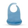 Babeero de Silicona Extra Grande para Adultos Bolsa de Arroz de Silicona de Grado Alimenticio para Personas Mayores Impermeable, Resistente a Manchas y Fácil de Limpiar Bolsa de Arroz Tridimensional