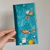 10x 18 colección tarjeta trasera cadena para teléfono móvil llavero colgante de tarjeta trasera bolsa de embalaje de cartón decoración materiales de tarjeta de embalaje