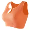 Roupa íntima esportiva feminina à prova de choque anti-flacidez Running Gather Yoga Vest Sem anel de aço Beauty Back Fitness Bra Set
