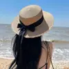 Sombreros de Paja para Playa de Verano al por Mayor, Sombreros de Protección Solar de Ala Ancha, Sombreros de Sol para Mujer, Adecuados para Salidas, Sesiones de Fotos y Viajes
