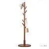 Perchero de Madera Maciza Perchero de Pie para Ropa Sala de Estar Oficina Mesita de Noche Dormitorio Hogar Perchero Vertical