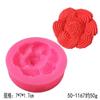 Molde de Silicona Rose Flip Sugar Hoja de Arce Peonía Clavel Decoración de Pastel Seco Elaboración de Pasta Utensilios para Hornear