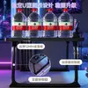 Seleção premium de mesas de cama para dormitórios universitários, mesas de computador estilo e-sports em fibra de carbono, mesas e escrivaninhas dobráveis para peitoril de janela em casa
