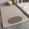 Alfombrilla de Piso para Baño, Alfombrilla Impermeable Antideslizante para Baño, Alfombrilla Anticaídas para Inodoro y Tina, Alfombrilla para Pies de Ducha de Hotel
