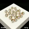 Broche Antiexposição, Botão de Roupa Sem Costura, Fixador de Roupa Feminino, Alfinete de Strass para Cardigã, Alfinete de Gola