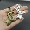 Temu Xiyin AliExpress Amazon Explosiones Joyería Simple Colgante Llavero Cabeza de Ciervo