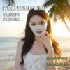 Mascarilla Facial de Seda Hielo Transpirable Protección Solar para Mujer al Aire Libre Anti-UV Boca y Nariz Abiertas Protección del Cuello Máscara Integrada Especial para Deportes Correr