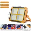 Iluminación Solar Lámpara Exterior Foco Impermeable Lámpara de Camping de Emergencia con Gancho Lámpara de Camping Suministro Exclusivo Transfronterizo