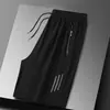 Pantalones Cortos Casuales de Seda de Hielo para Hombre Elásticos de Aire Acondicionado Pantalones Deportivos Juveniles de Secado Rápido Transfronterizos Delgados Pantalones de Playa